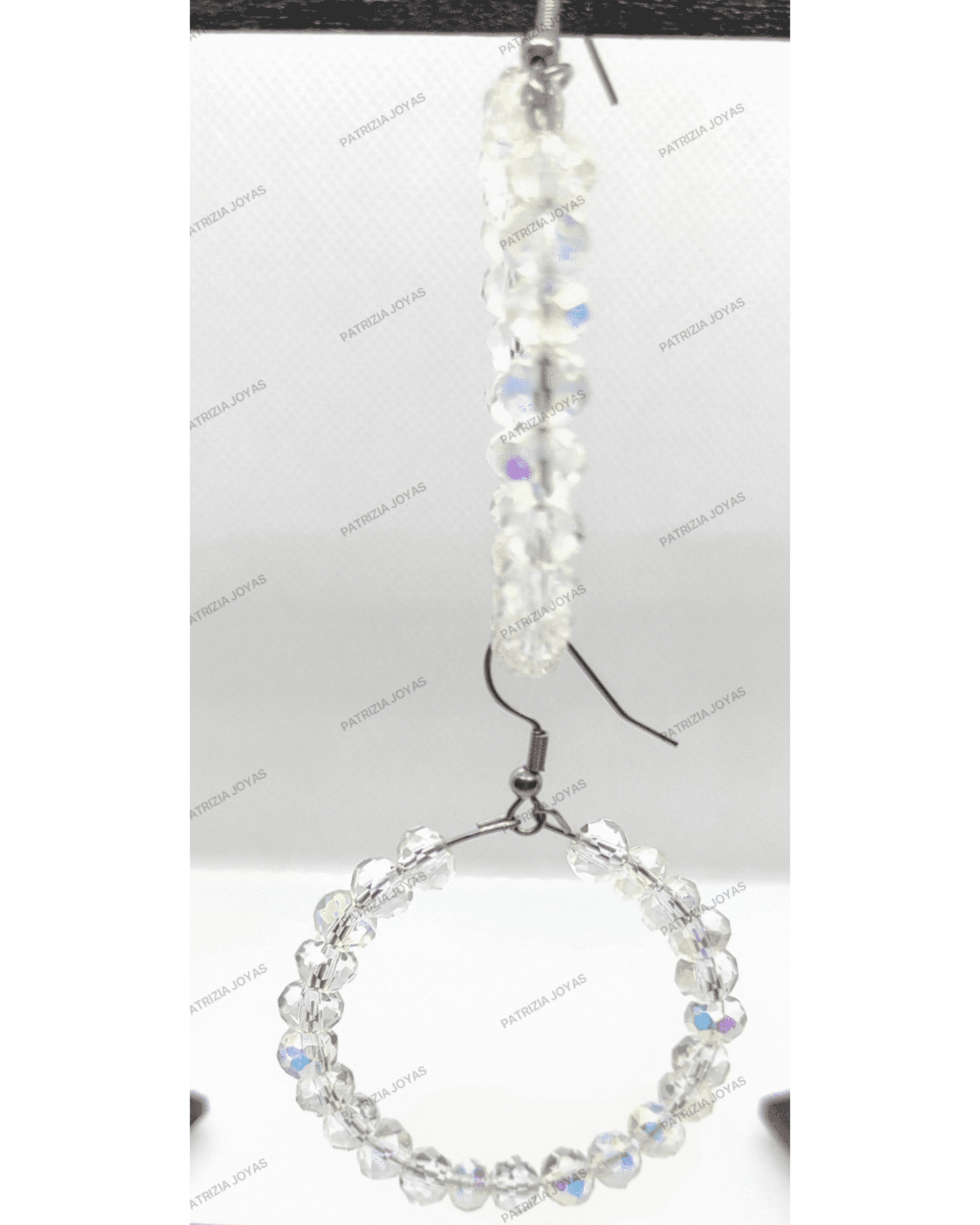 Aro con cristal transparente - 2