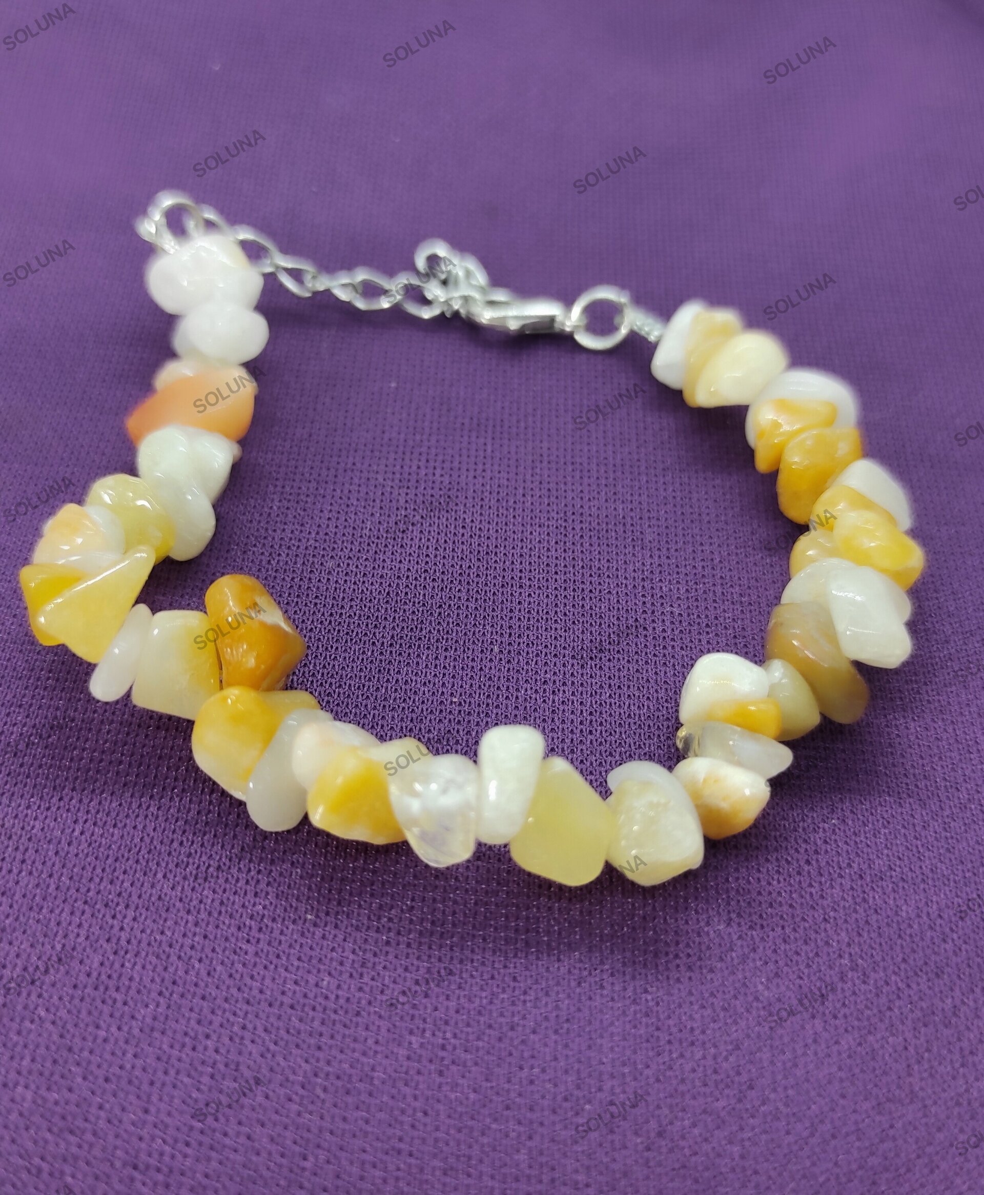 Pulsera cuarzo citrino - 2